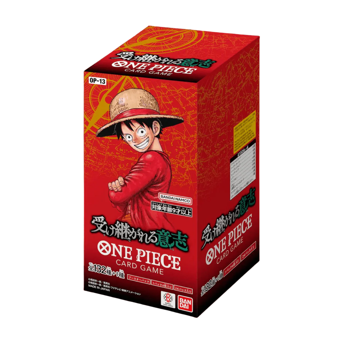 One Piece OP-13 Carrying On His Will - Booster Box (JP)
