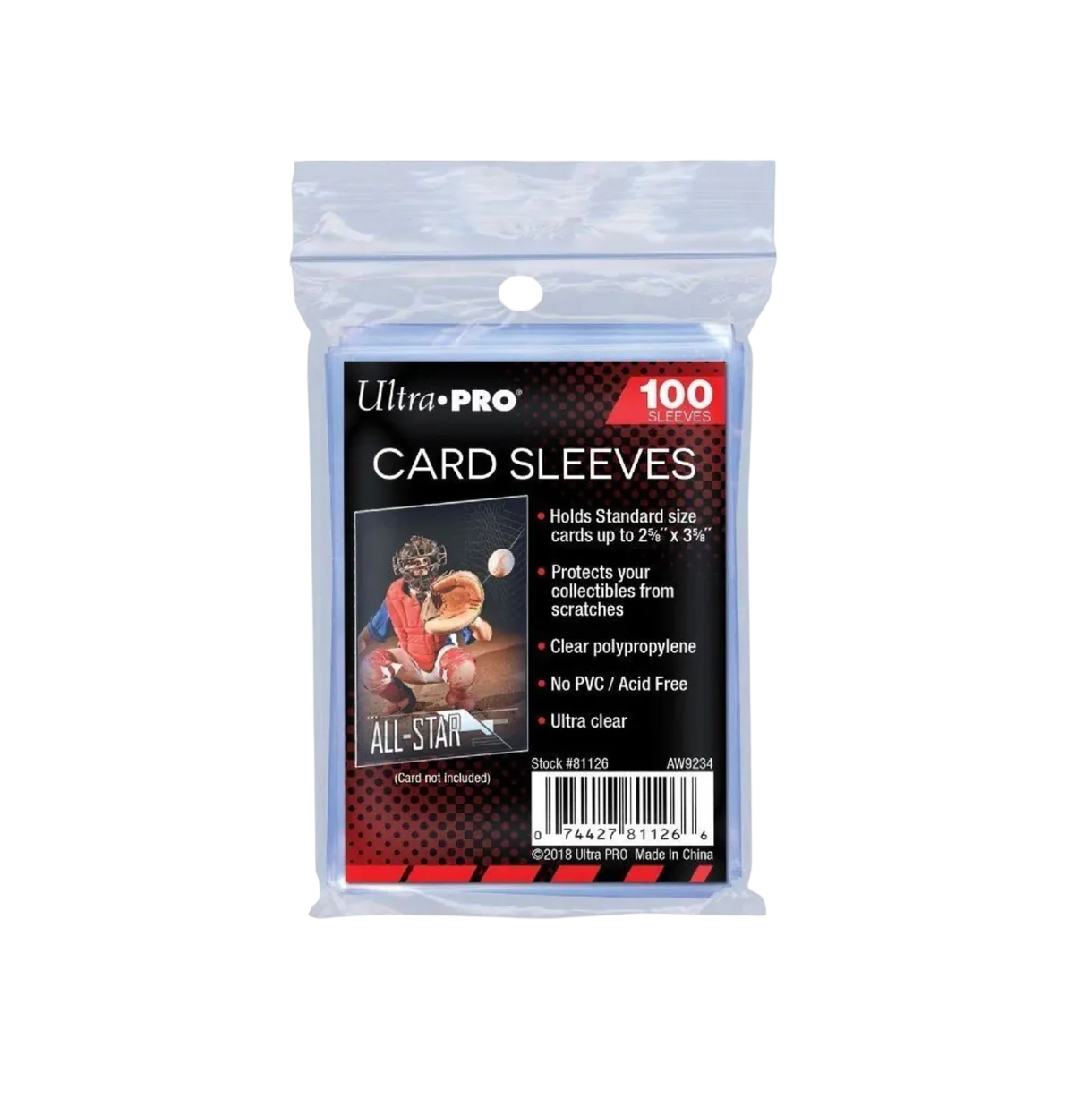 Ultra Pro Soft Sleeves (Penny Sleeves) - 100 Count